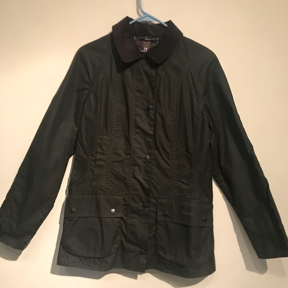 Barbour Women’s Wax Jacket, size 4, never worn